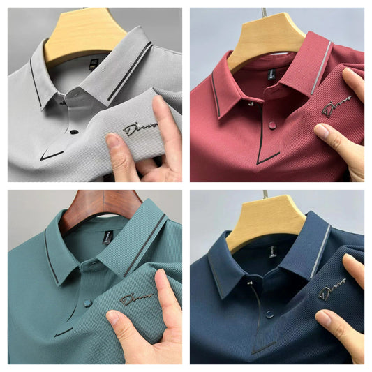 Men short sleeve summer fashion Polo T-shirt (Pack of 4)