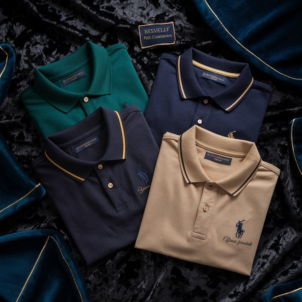 Timeless Polo Set: 4 T-Shirts