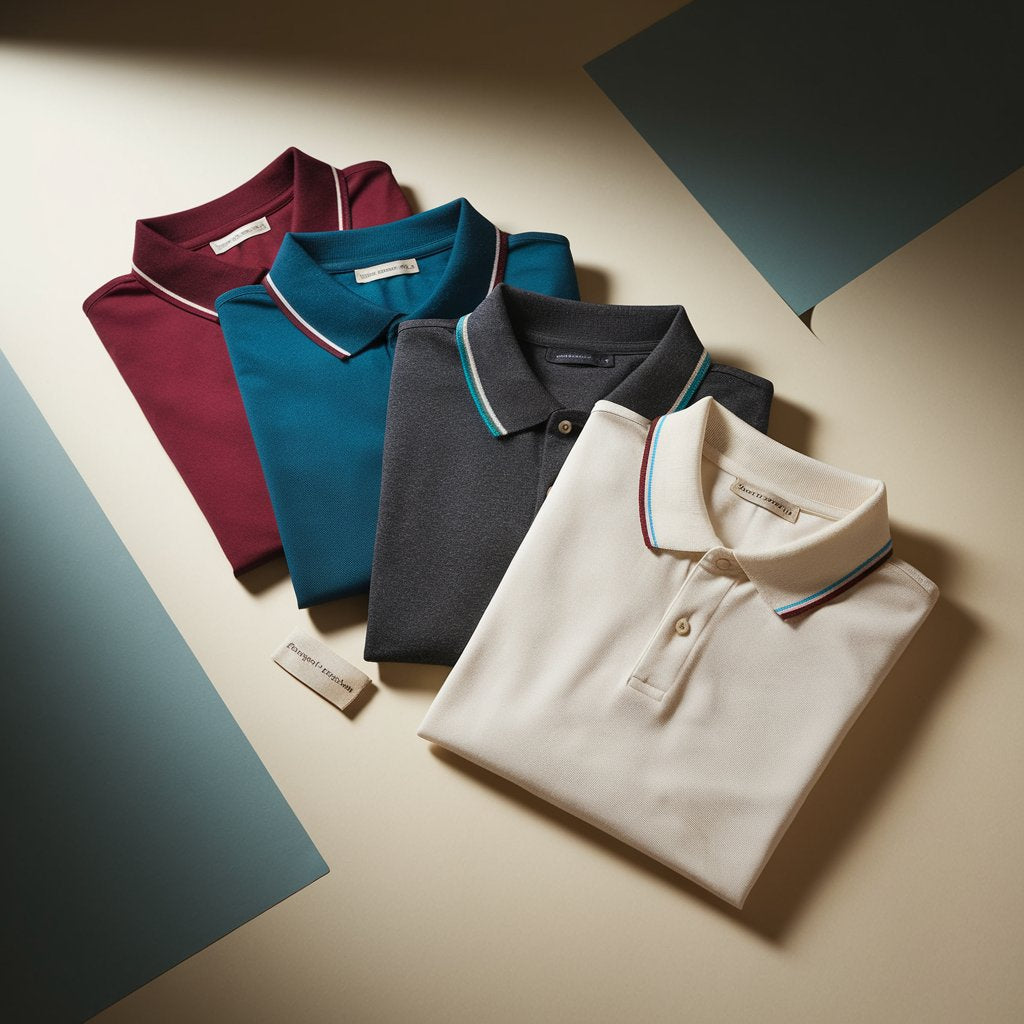 Wardrobe Staple: 4-Pack Men's Polo T-Shirts